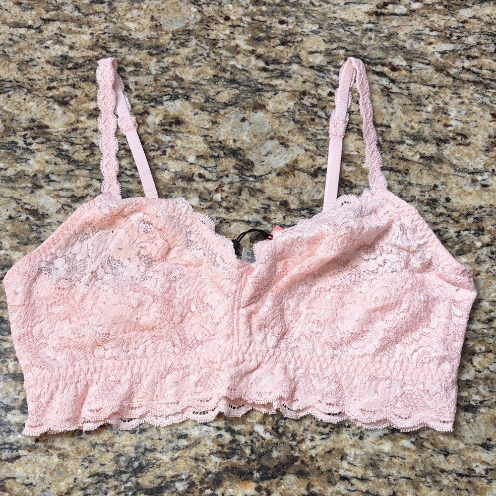Cosabella Beautie Sweetie Bralette Pink Lily Soft Pink Medium